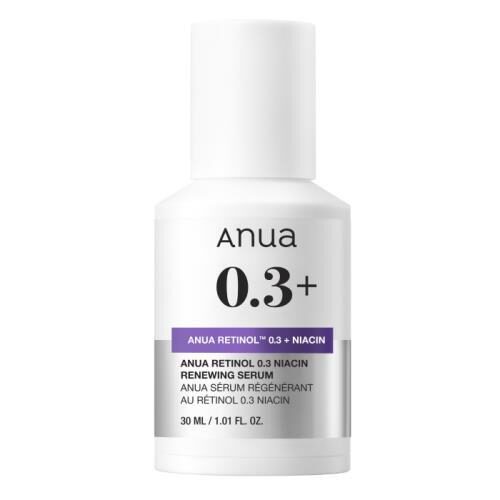 Обновляющая сыворотка с ретинолом и ниацинамидом Anua Nano Retinol 0,3% + Niacin Renewing Serum